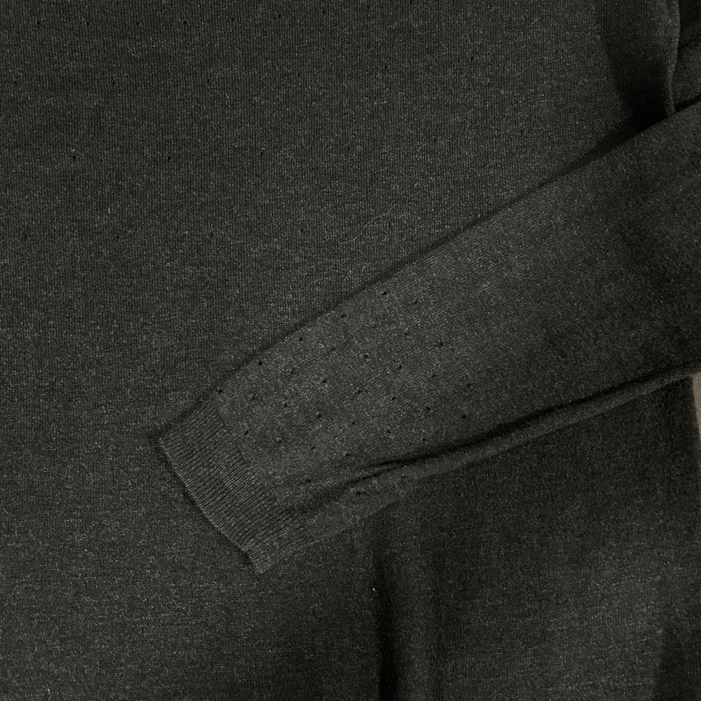 Camber & Grace Scoop Neck Eyelet Wool Sweater/Small - Picture 5 of 9